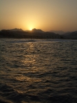 Красное море в час заката