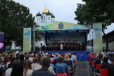 Выступление в Псковском Кремле - 70-летие Псковской области