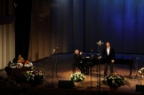 с Л.Оганезвым на юбилейном вечере В.Н.Левко в РАМ им. Гнесиных (2011)